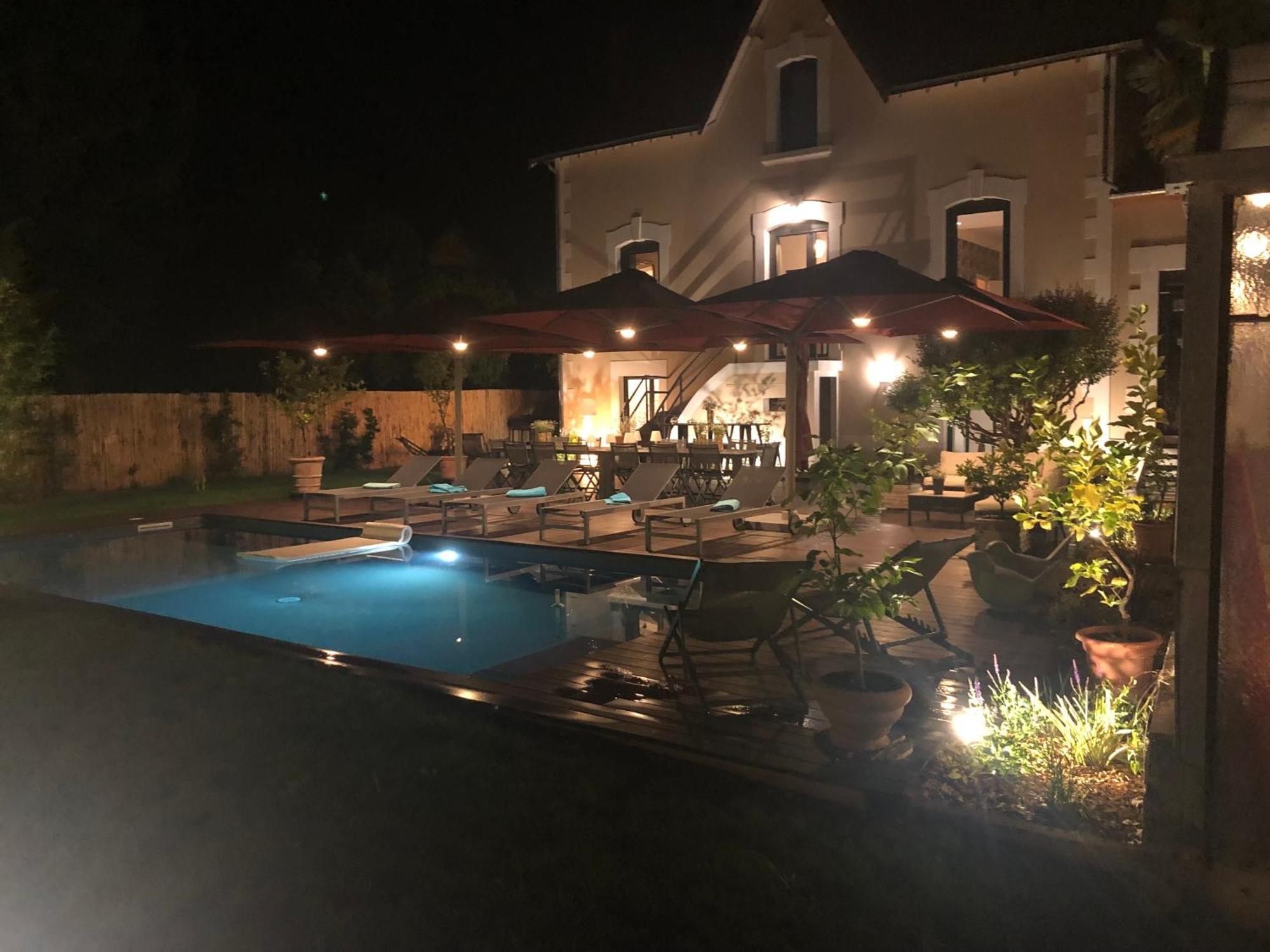 Demeure De Charme Vue Riviere Perigueux Piscine Parking Panzió Kültér fotó